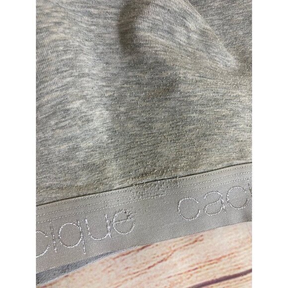 Cacique Women's Grey Wireless Soft Cup Plus Size T Shirt Bra - 44DD - Picture 2 of 10